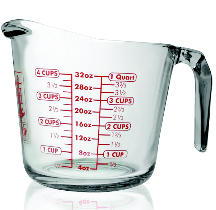 CUP MEASURE GLASS 2 CUP 16OZ ANCHOR HOCKING - Cups